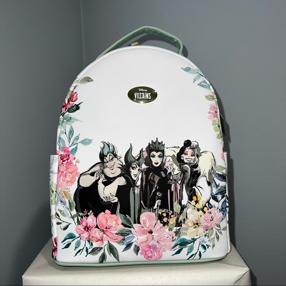 Loungefly Disney Villains mini backpack, brand new